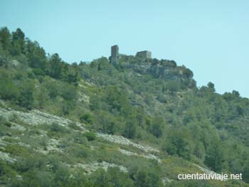 Castillo de Alcalà de Xivert, Sierra de Irta.